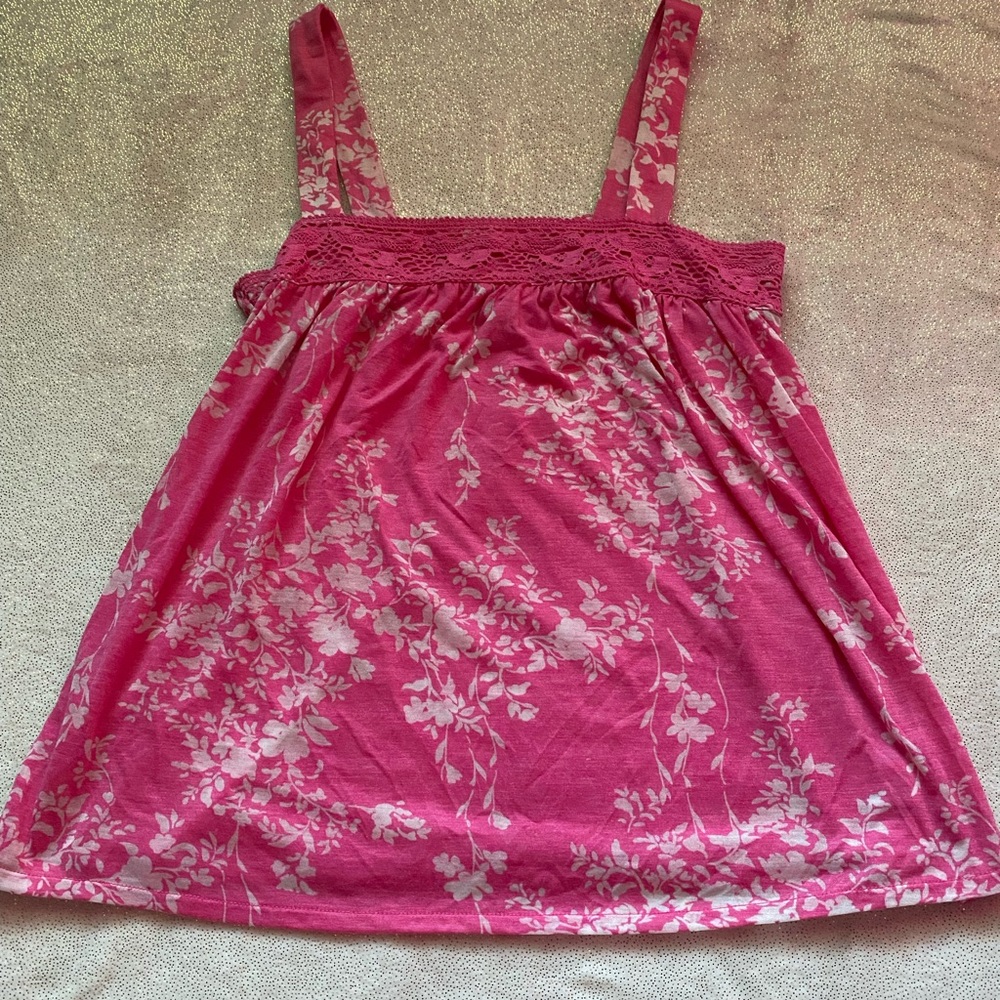 ⚡️pink floral top !